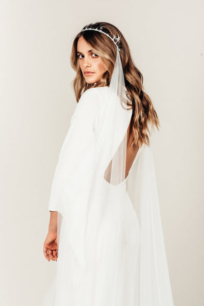 Alexandra Valentina Crown Veil