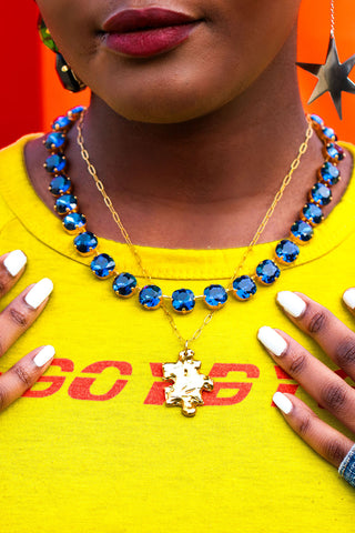 Éclat (cobalt) (gold/ silver)