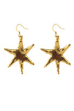 Orion star earrings - gold