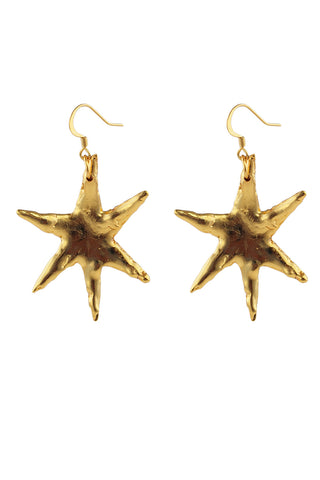 Orion star earrings - gold