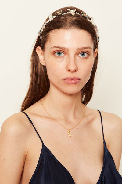 SAMPLE SALE - Diana silver smoke