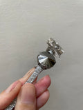 SAMPLE SALE - Diana silver smoke