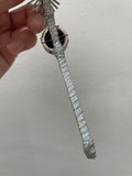 SAMPLE SALE - Diana silver smoke