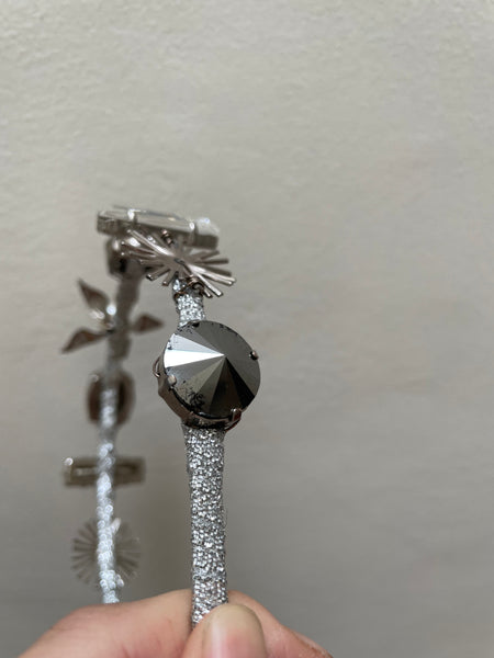 SAMPLE SALE - Diana silver smoke
